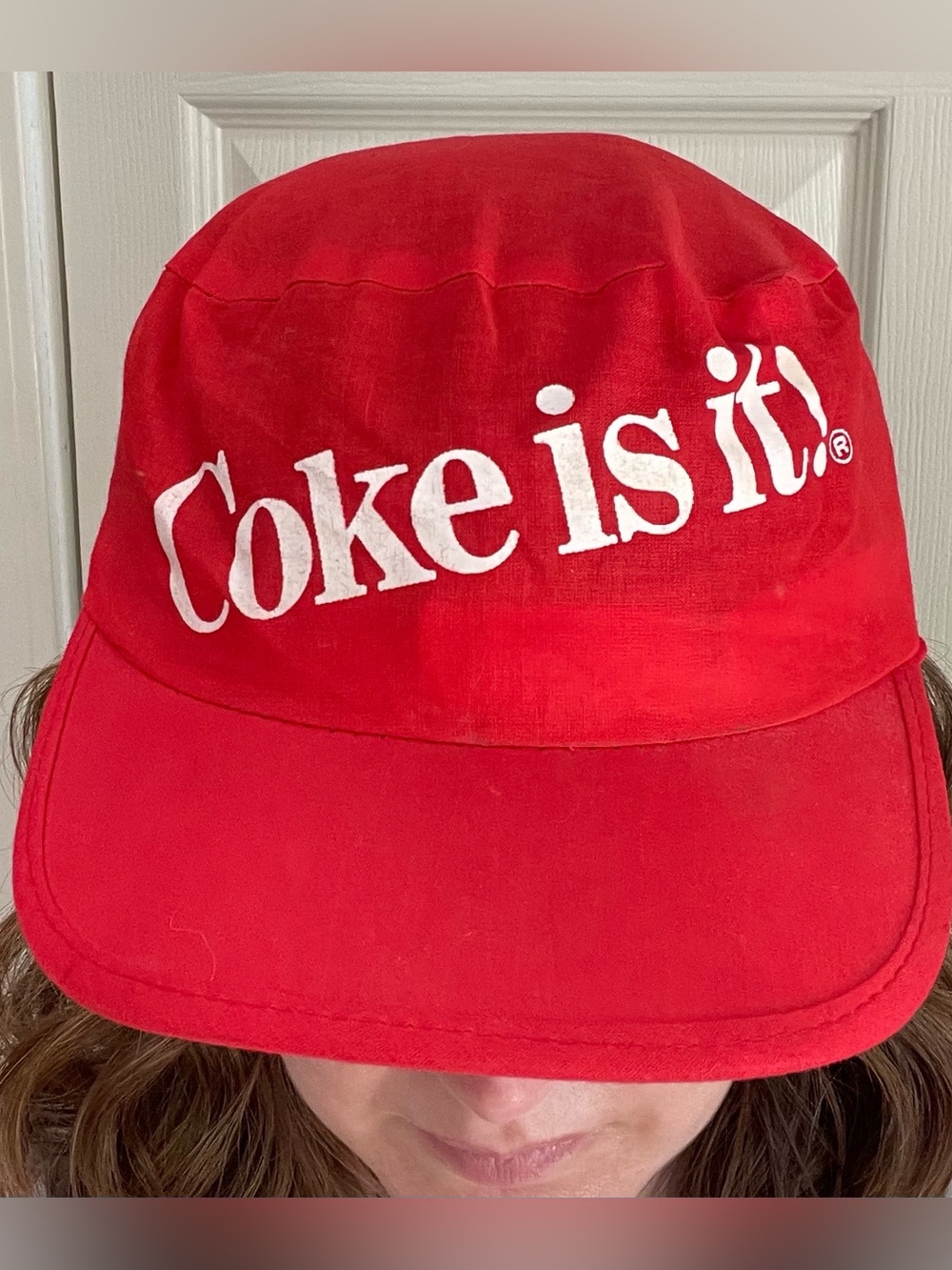 Coke Is It! Red Vintage Hat